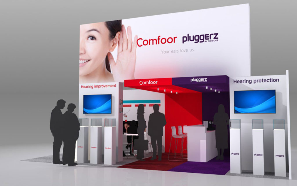 stand Comfoor Pluggerz EUHA 2019 Hannover
